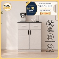 [SIAP PASANG] Como Home Kitchen Cabinet (KC801) | Pantry Cabinet | Dry Kitchen | Ready Stock
