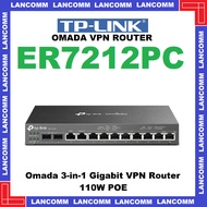 TP-LINK ER7212PC Omada 3-in-1 Gigabit VPN Router