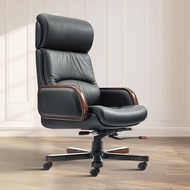 HY/💌Oriental Standard Cowhide Executive Chair Genuine Leather Executive Chair Ergonomic Office Chair Computer Chair Home