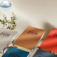 TimeHebay 1Pcs Wear-resistant Bookmark 365 Days Efficiency Notebook English 2026 A5 Schedule Planner