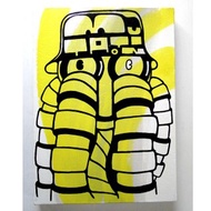 防毒面具塗鴉藝術原創繪畫畫布繪畫怪物