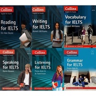 Collins Vocabulary /Writing/ Listening /Reading /Speaking/ Grammar for IELTS
