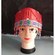 Mũ Biểu Diễn Sân Khấu Mới Cho Phụ Nữ Dân Tộc Mông Cổ Phụ Kiện Trang Phục Dân Tộc Áo Choàng Trùm Đầu