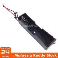 [BEST] 1 slot 18650 Size Battery Holder with Red Black Wire