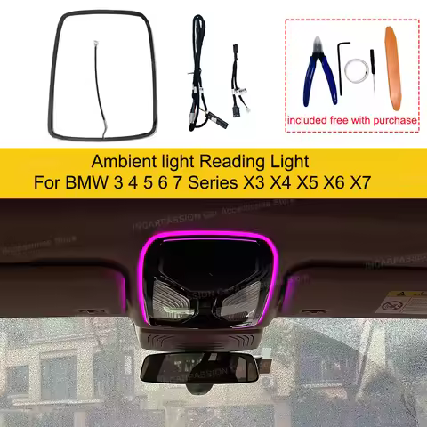 LED Skylight Reading Ambient Light For BMW 2 3 4 5 6GT 7 Series X3 X4 X5 X6 X7 G20 G30 G05 G06 G07 G