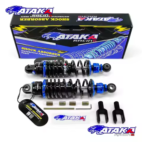 ATAKA RACING 3D Shock Absorber 280 320 330mm For Honda Yamaha Kawasaki Suzuki Rear suspension