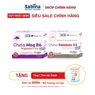 Calcium Chela Calcium D3 36.6g and Chela Mage B6 chelate Albion (Olimp Labs) 19.4g - Health protecti