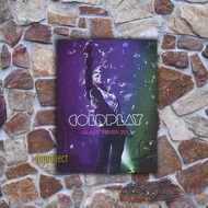 COLDPLAY LIVE GLASTONBURY BAND POSTER - WALL DECORATION
