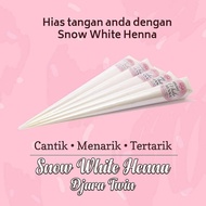 White Henna Waterproof / Inai Putih Kalis Air [READY STOCK]