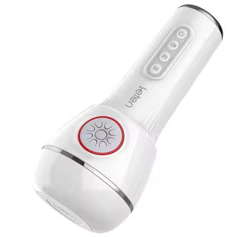 Leten IV Male Masturbator Realistic Vagina 10 Modes Masturbation Cup Automatic Double Airbag Sucking