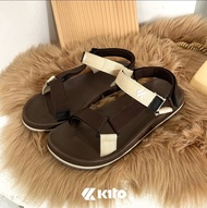 💥ถูกที่สุด💥Kito flow two-tone  รองเท้ารัดส้น รุ่นAC27 size36-43