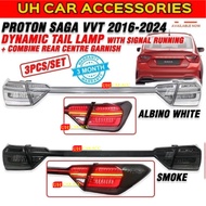 Proton Saga VVT 2016 - 2024 Dynamic Tail Lamp With Signal Running + Combine Rear Centre Garnish