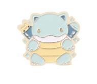 Kawaii Blastoise Metal Enamel Pin Backpack Small Cute Colourful Unique Cartoon Collection