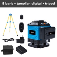 8/16/12 Line Laser Level (Tampilan digital 4D)16 Line Alat Laser Level 4D Laser Level 16 Line Laser