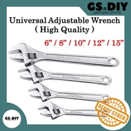 🏷️Heavy Duty Adjustable Wrench🛠️Adjustable Spannner ELECROWN FORGED STEEL Switch Spanar Spanar hidup