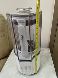 超抵平價morphy richards白色破壁機豆漿機養生機攪拌機，加熱保溫隔音自動清洗除菌烘乾