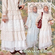 Himeka Vintage Enola One Set (Blouse and Skirt) Special Pattern - Coquette/Cottagecore Style