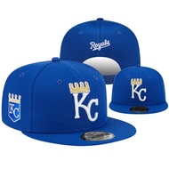 MLB Kansas City Royals Adjustable Performance Cap Golf Baseball Cap Outdoor Sports Mesh Cool Large H
