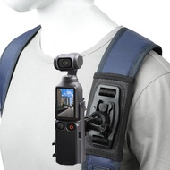 กระเป๋าเป้กิมบอลคลิปสายรัดยึดถาวรขาตั้งสมาร์ทโฟนหัวเข็มขัดรวดเร็วฐานสำหรับ DJI Osmo Pocket 3อุปกรณ์เสริมกล้อง