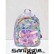 (ORIGINAL) Smiggle Away Classic Backpack/SD/SMP Children's Backpack - Lilac