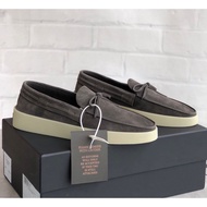 Zegna Zegna fog Limited Joint Series Suede Loafers Slip-On Cover Foot Casual British Sailing Shoes