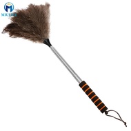 Lightweight Ostrich Feather Duster Ostrich Duster with Ergonomic Handle Practical Feather Dusting To