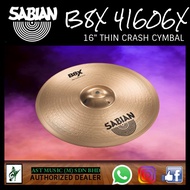 SABIAN 41606X 16inch B8X Thin Crash Cymbal