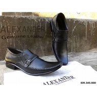 Alexander Ax09 shoes, formal leather shoes, pointed office shoes