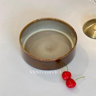 Ceramic Bowl Ceramic Bowl/ Ceramic Bowl Caramel Bowl 8 inch Bowl