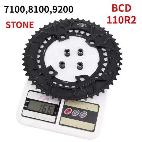 110bcd Double Chainring for 105 R7100 UT R8100 DA R9200 Road Bike Round 52 36T 53 39T 54 40T 50 34 4