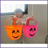 Children's Halloween Pumpkin Candy Bucket Halloween Pail
