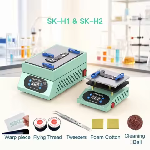 SK-H1 Large SK-H2 Mini Preheating Platform BGA for Motherboard Repair 30-260°C Temp Digital Thermost