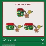 🔥จัดส่งภายใน24ชั่วโมง🔥เคส Airpods Pro2 3 pro 1 2 ดอกทานตะวัน พกง่ายๆ นุ่มและทนต่อการสึกหรอ การป้องกันการตก ซิลิโคนนิ่ม Soft Case Airpod gen3 2021 Airpods 1 2