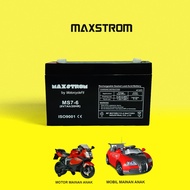 Aki Mainan Motor Anak 6V 7Ah Aki Mobil Mainan Anak MAXSTROM MS6-7 aki kering