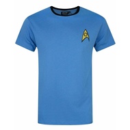 ZZH Star Trek Science And Medical Uniform Blue James T Kirk Men'S Costume T-Shirt
