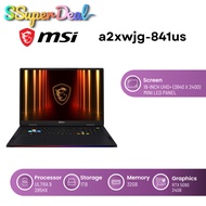 Msi raider 18 hx ai a2xwjg-841us [18-inch UHD+ (3840 x 2400) Mini LED panel,Ultra 9 285HX,32GB,1TB,R