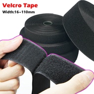100% Nylon 1 Meter No Glue Hook and Loop Tape Fastener Soft Velcro Tape for Clothes/Shoes/Bags Tailoring Accessories