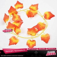 Cafe Wedding Decoration Vines Leaves Vines - Red