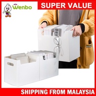 Wenbo Home Office File Storage Box Books File Box Paper Holders Office Documents Desktop Organiser o