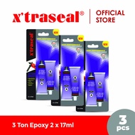[BUY MORE SAVE MORE] Xtraseal 3 Ton Epoxy (2 x 17ml x 3)