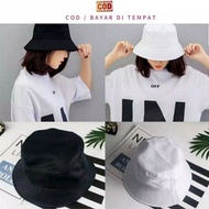 Topi bucket hat polos / bucket hat / bucket dewasa topi bucket wanita