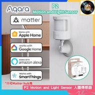🌟香港行貨🌟Aqara - P2 Motion and Light Sensor 人體傳感器 Matter Thread 智能家居 Zigbee ML-S03D Apple HomeKit Amazo