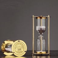 Luxury Gold Sand Clock Glass Hour Xmas Gift Nordic