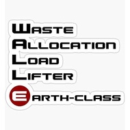 Waste Allocation Load Lifter - Wall E Inspired - Sticker Graphic - Auto, Wall, Laptop, Cell, Truck S