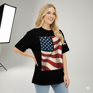 Patriotic Pride: American Flag T-Shirt