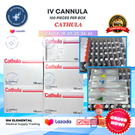 [ BOX] CATHULA IV Cannula With Luer Lock SOLD PER BOX GAUGE-18, 20, 22, 24, 26