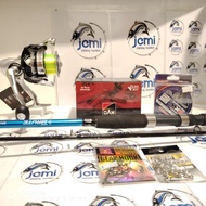 {PROMOSI GEMPAK}SET COMBO JORAN ABU GARCIA BRUTE DAN REEL DAM QUICK 1