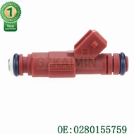 High performance Red 30 lbs/hr FUEL INJECTORS 94 54 556- 9454556 0280155759 0280 155 759 for VW G40 