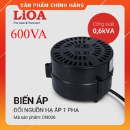 Biến áp tự ngẫu LiOA 600VA DN006 06KVA 1 pha - Bộ đổi nguồn 220V sang 100V 110V 120V