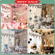 Adult birthday decoration balloon Set birthday decoration set Free age number included DF20